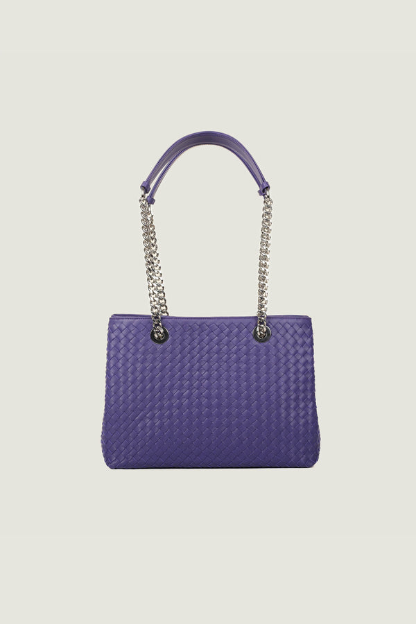Tera Woven Style Leather Bag