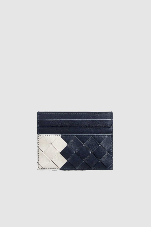 Twin Color Leather Credit Card Wallet