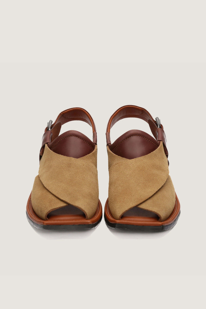 Gull Khan Contrast Leather | T-Shape Novado