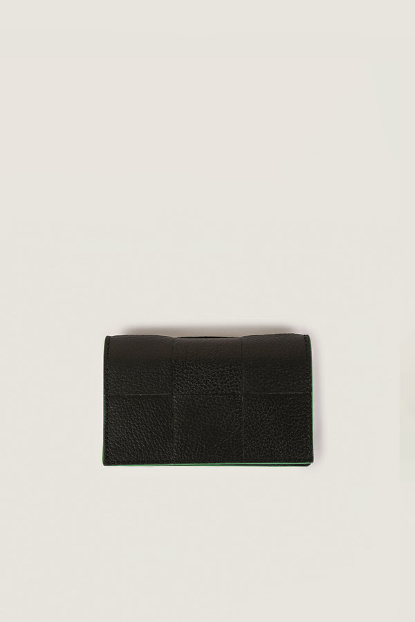 Women's Woven Leather Wallet - novado