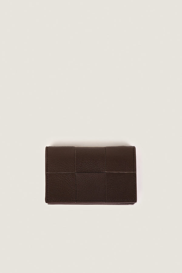Women's Woven Leather Wallet
