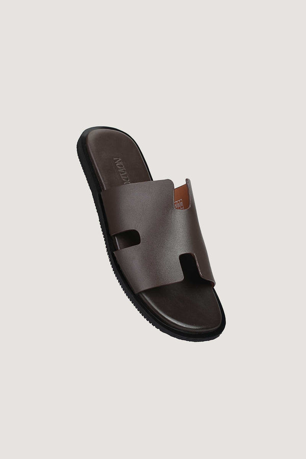 Men's H Style Leather Slipper