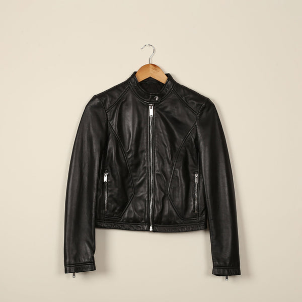 Women Leather Jacket Novado